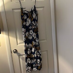 Spaghetti strap floral sundress